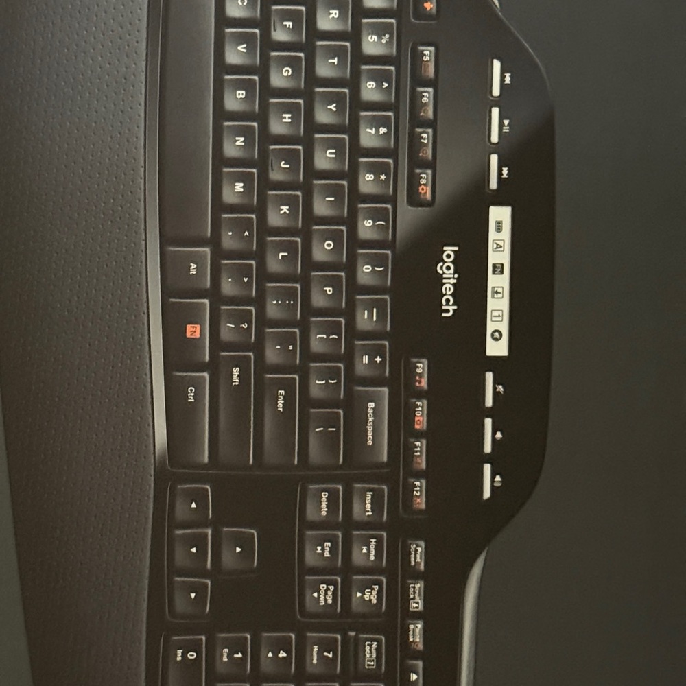 Logitech Black Wireless Keyboard